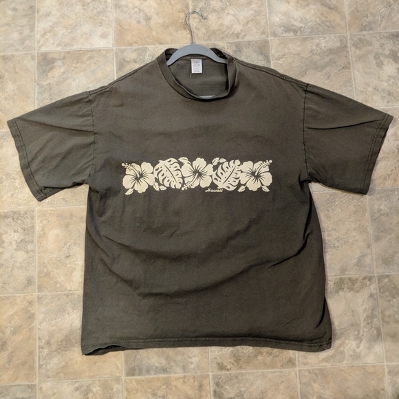 Hawaii Men’s XL Green Short Sleeve Shirt - Picture 3 of 6